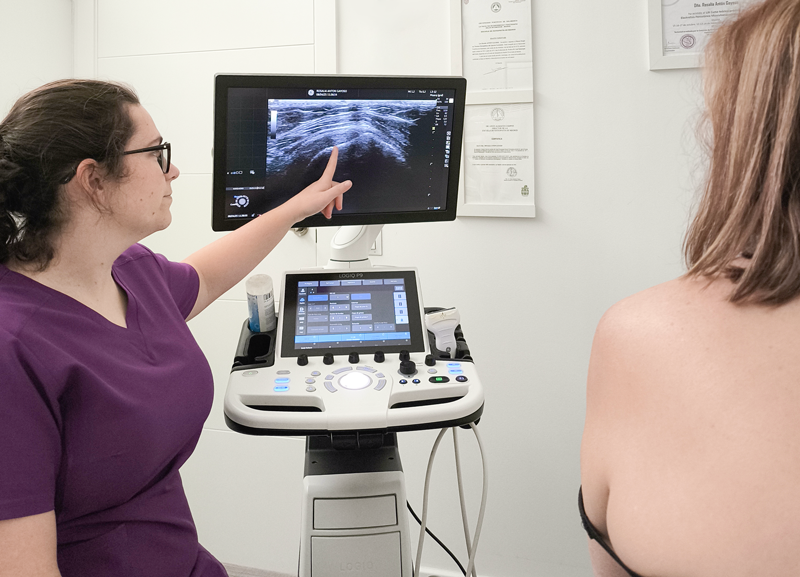 Fisioterapia con ecografía